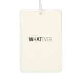 'WAT DAN OOK' LUCHTVERFRISSER (Voorkant)