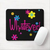 Wat dan ook. Mousepad Muismat (Met muis)