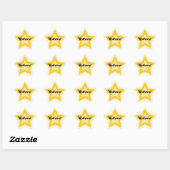 Wat dan ook - Sarcastische Gold Star Awards Ster Sticker (Vel)