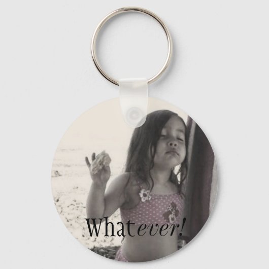 Wat dan ook. sleutelhanger (Voorkant)