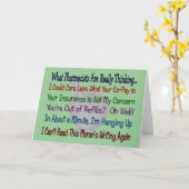 Wat de apothekers echt denken kaart (Gele Bloem)