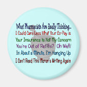 Wat de apothekers echt denken magneet (Voorkant)