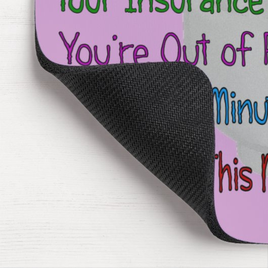 Wat de apothekers echt denken muismat (Hoek)