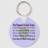 Wat de apothekers echt denken sleutelhanger (Voorkant)