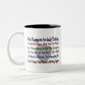 Wat de apothekers echt denken tweekleurige koffiemok (Links)