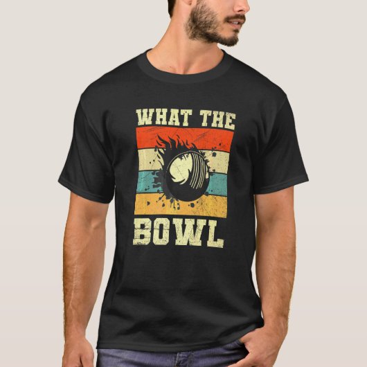 Wat de Bowl citeert voor een cricketspeler T-shirt (Voorkant)
