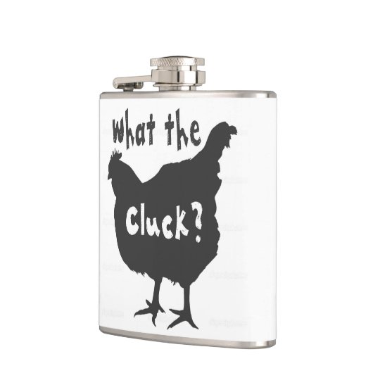 Wat de Cluck? Heupfles (Links)