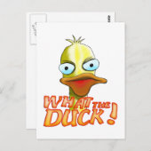 Wat de Duck! Briefkaart (Voorkant / Achterkant)