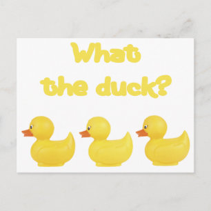 Wat de Duck? Briefkaart
