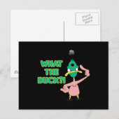 Wat de Duck Briefkaart (Voorkant / Achterkant)