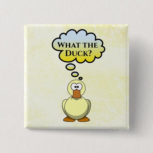 Wat de Duck? Button (Voorkant)