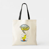 Wat de Duck? Canvas tas (Achterkant)