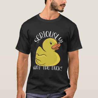 Wat de Duck Grappige Rubber Duck Stuff Kleding Sto T-shirt