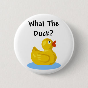 Wat de Duck? Ronde Button 5,7 Cm