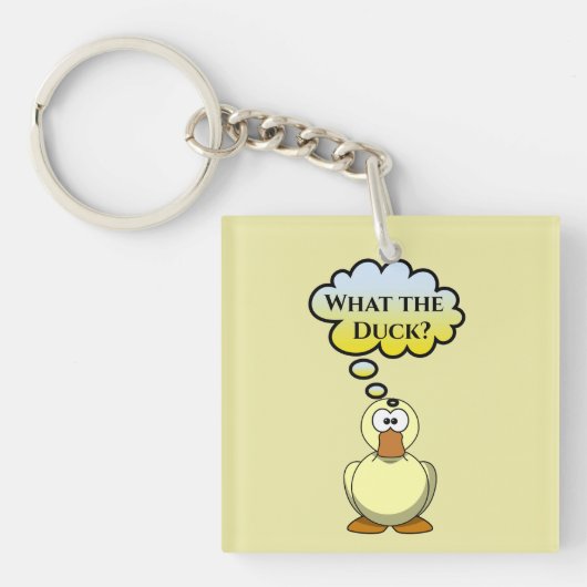 Wat de Duck? Sleutelhanger (voorkant)