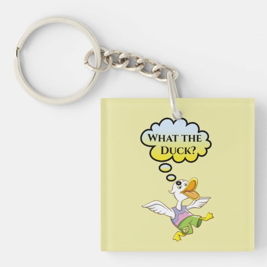 Wat de Duck? Sleutelhanger (voorkant)