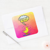 Wat de Duck? Sticker (Envelop)