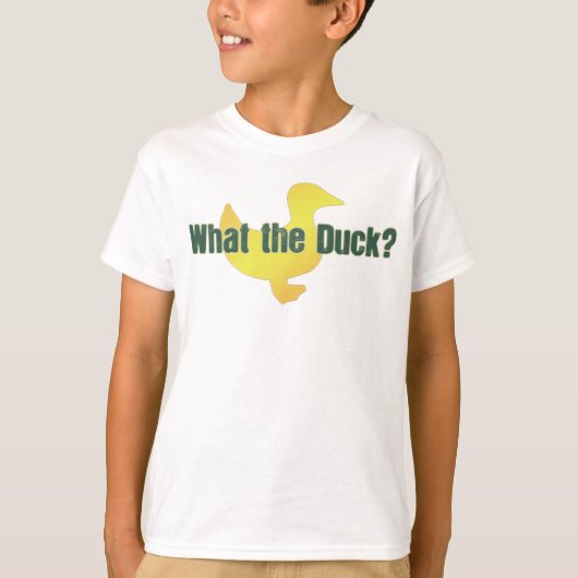 Wat de Duck? T-shirt (Voorkant)