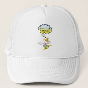 Wat de Duck? Trucker Hat Trucker Pet