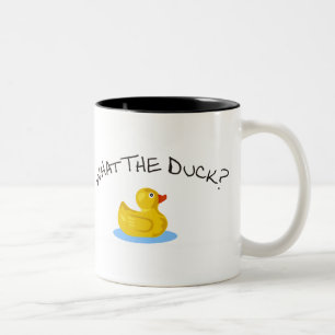 Wat de Duck Tweekleurige Koffiemok