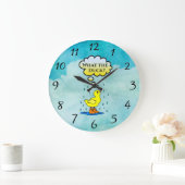 Wat de Duck? Wandklok (Huis)