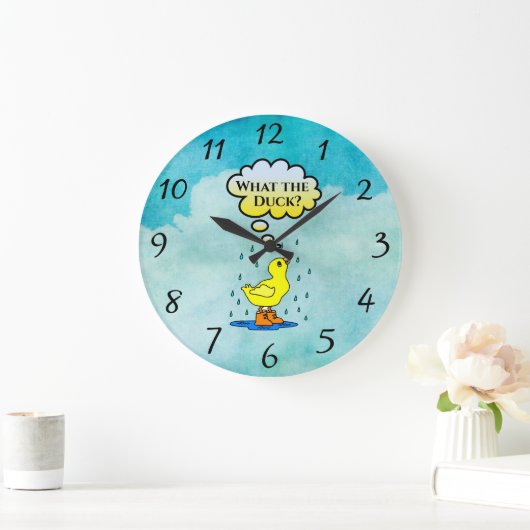 Wat de Duck? Wandklok (Huis)