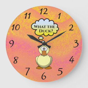 Wat de Duck? Wandklok