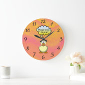 Wat de Duck? Wandklok (Huis)