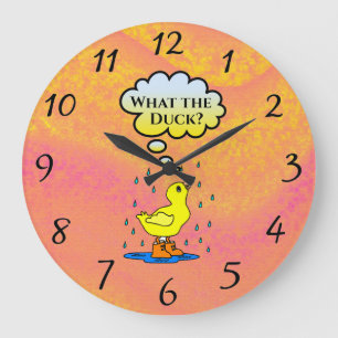 Wat de Duck? Wandklok