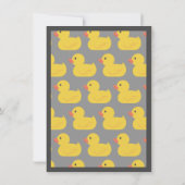 Wat de Eend Verjaardagsuitnodiging Kaart (Achterkant)