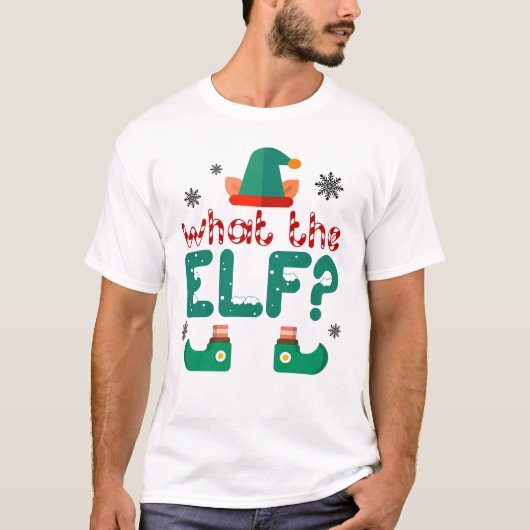 Wat de Elf Kerstmis T-shirt (Voorkant)
