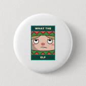 Wat de Elf Ronde Button 5,7 Cm (Voorkant)