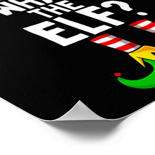 Wat de Elf-serie voor Kerstmis Poster (Hoek)