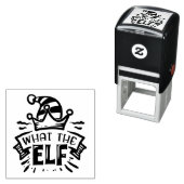 Wat de Elf Zelfinking Rubber Stamp Zelfinktende Stempel (In situ)