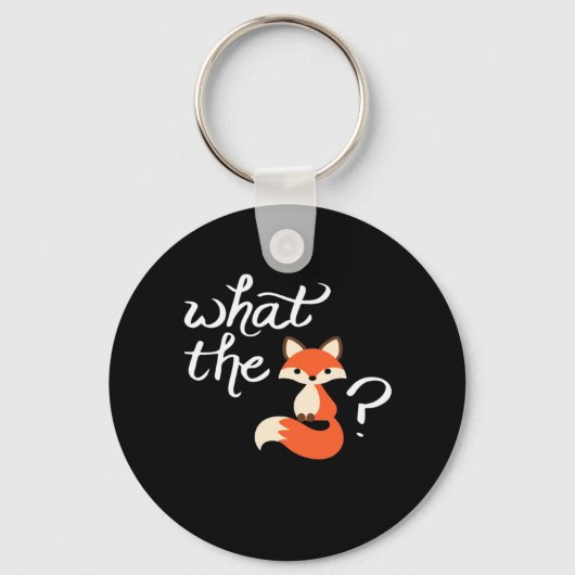 Wat de Fox Baby Sleutelhanger (Voorkant)