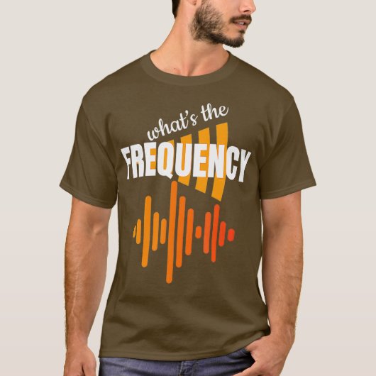 Wat de frequentiefamilie van de radio Exploitant T-shirt (Voorkant)