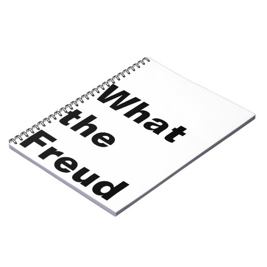 Wat de Freud-laptop is Notitieboek (Linkerzijde)