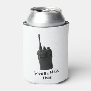 Wat de Fu*k over grappige Walkie Talkie icoon Blikjeskoeler
