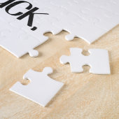 Wat de Fu*k over grappige Walkie Talkie icoon Legpuzzel (Zijkant)