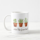 Wat de Fucculent Potted Succulenten Koffiemok (Links)