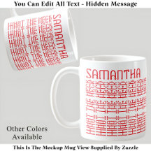 Wat de Heck bewerkbare verborgen bericht 153RW Sla