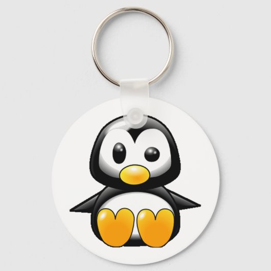 Wat de Heck Penguin Sleutelhanger (Voorkant)