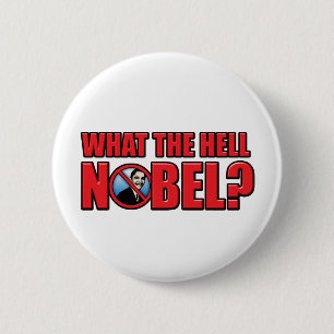 Wat de hel Nobel? Ronde Button 5,7 Cm