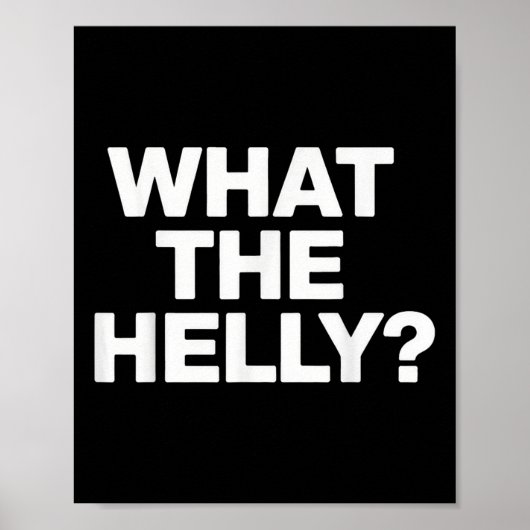 Wat de Helly Poster (Voorkant)