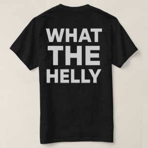 wat de helly - WTHELLY Streetwear Mode Muziek  T-shirt