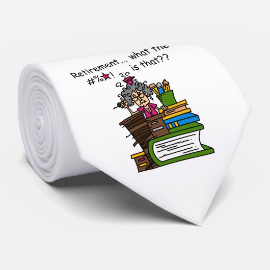 Wat de Humor van de Pensionering is Stropdas (Opgerold)