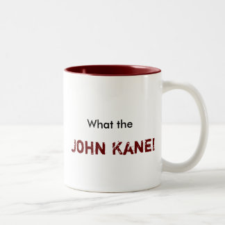 Wat de, John Kane! Tweekleurige Koffiemok