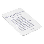 Wat de Kanker niet de Magneet van het Gedicht (de  (Rechterzijde)