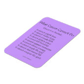 Wat de Kanker niet de Magneet van het Gedicht (Zwa (Linkerzijde)