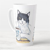 Wat De Kat! Latte Mok (Linkerhoek)